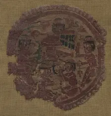 Segmentum with Musicians, 650 - 899. Creator: Unknown