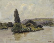 Seine, 1926. Creator: Alfred William Finch