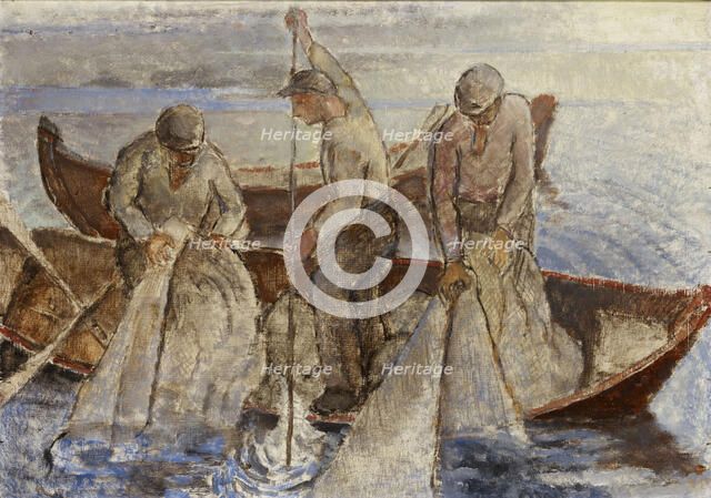 Seine, 1926. Creator: Alvar Cawén.