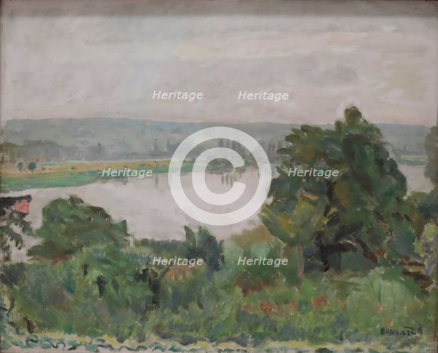 Seine near Vernon, 1911. Creator: Pierre Bonnard.