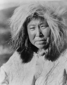 Selawik Woman, c1929. Creator: Edward Sheriff Curtis