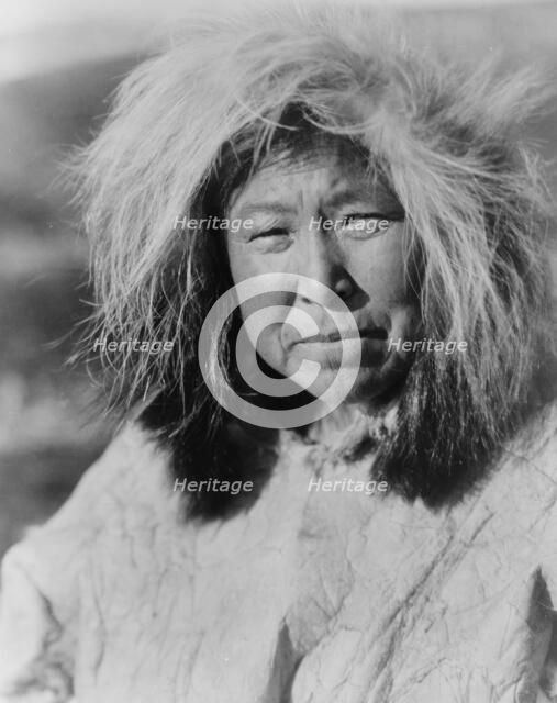 Selawik Woman, c1929. Creator: Edward Sheriff Curtis.