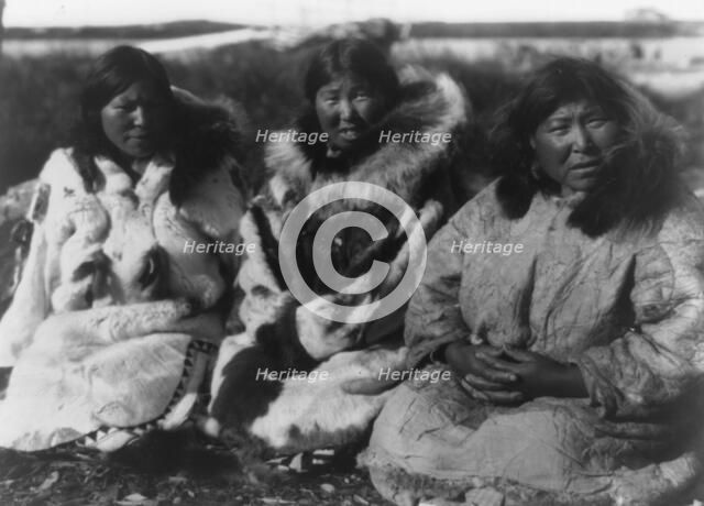Selawik women, c1929. Creator: Edward Sheriff Curtis.