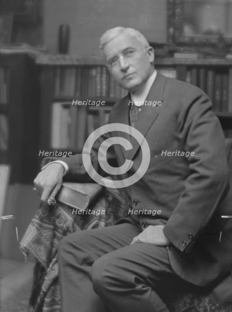 Selden, S.L., Mr., portrait photograph, 1915. Creator: Arnold Genthe.