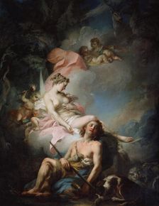 Selene and Endymion 1760s. Artist: Stefano Torelli