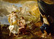 Selene and Endymion, c1630. Creator: Nicolas Poussin