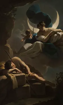 Selene and Endymion, c1770. Creator: Ubaldo Gandolfi