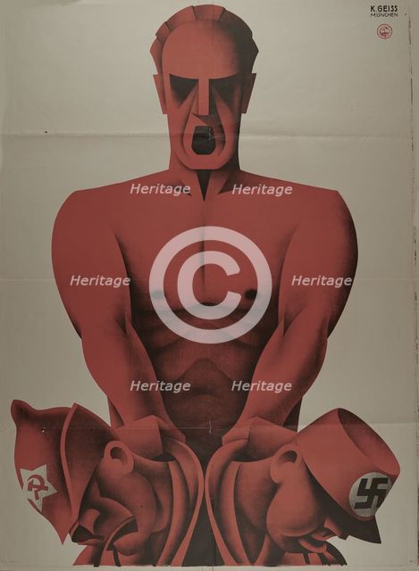 Select Social Democrats! Social Democratic Party, 1932. Creator: Geiss, Karl (active 1924-1935).
