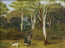 Selecting Trees for Felling, n.d., c1830-1880. Creator: Jorgen Pedersen Roed