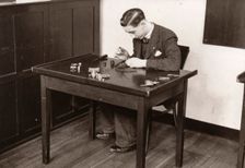 Selection and aptitude test, Rowntree factory, York, Yorkshire, 1948