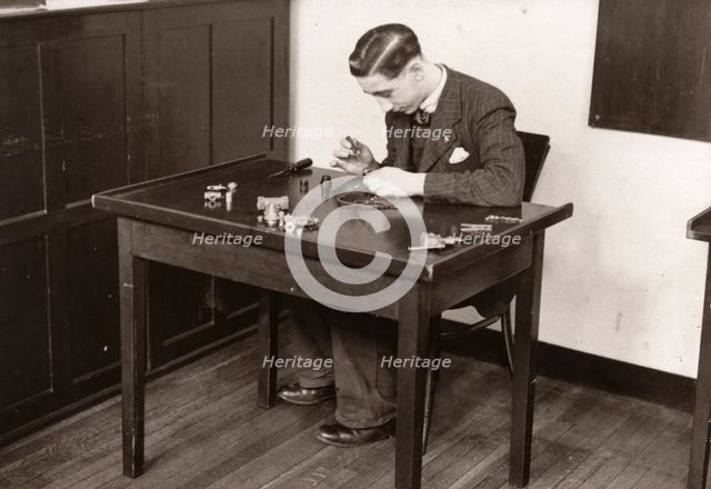 Selection and aptitude test, Rowntree factory, York, Yorkshire, 1948. Artist: Unknown
