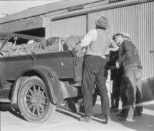 Self-help cooperative, Burbank, California, 1936. Creator: Dorothea Lange