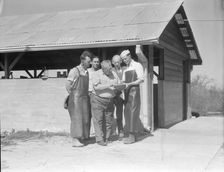 Self-help cooperative dairy, near Santa Ana, California, 1936. Creator: Dorothea Lange