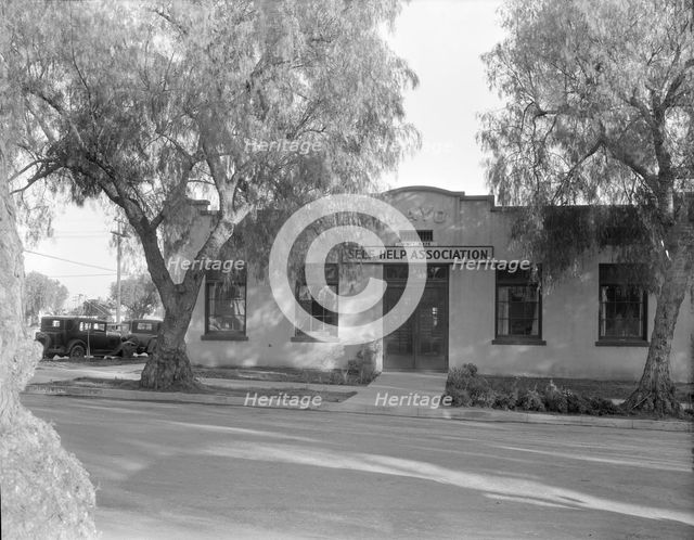 Self-help cooperative unit, Burbank, California, 1936. Creator: Dorothea Lange.