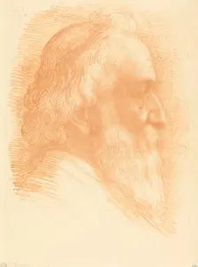 Self-Portrait, 10th plate, 1905. Creator: Alphonse Legros
