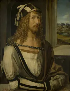Self-Portrait, 1498. Creator: Albrecht Durer