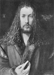 Self-Portrait 1500, (1906). Artist: Albrecht Durer