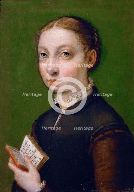 Self-Portrait, 1554. Artist: Anguissola, Sofonisba (ca. 1532-1625)
