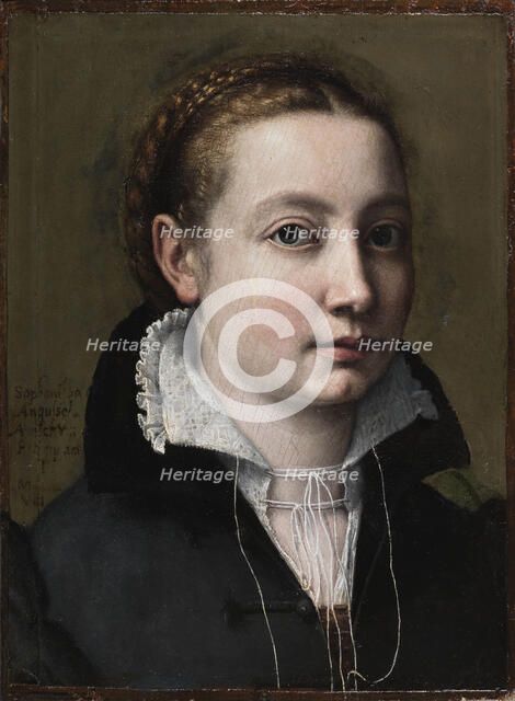 Self-Portrait, 1558. Creator: Anguissola, Sofonisba (ca. 1532-1625).