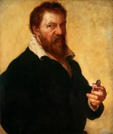 Self-portrait 1566. Artist: Lambert Lombard