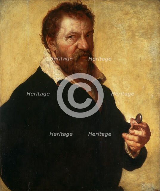 'Self-portrait', 1566.  Artist: Lambert Lombard