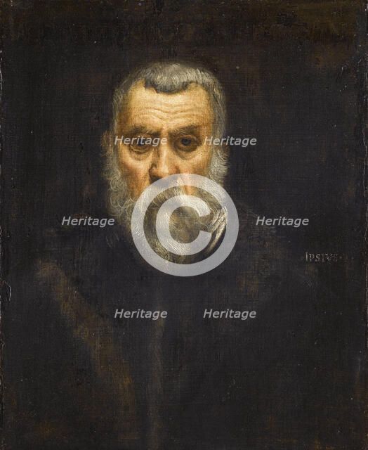 Self-portrait, 1588. Artist: Tintoretto, Jacopo (1518-1594)