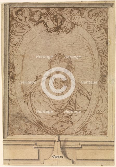 Self-portrait, 1580s. Artist: Carracci, Annibale (1560-1609)