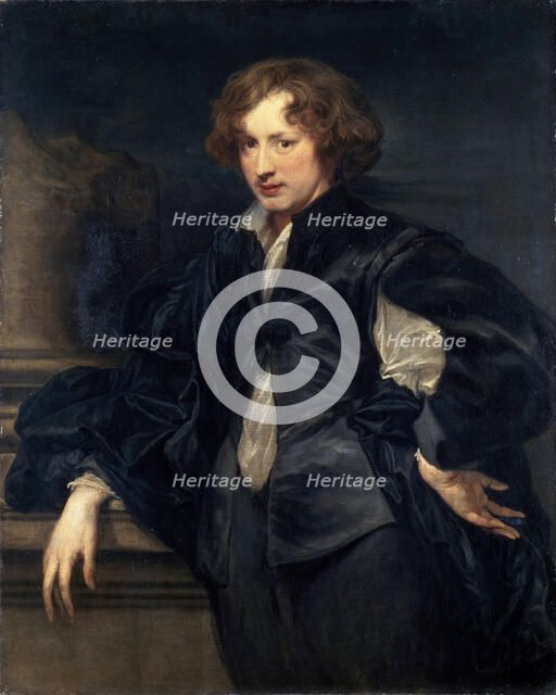 'Self-portrait', 1622-1625.  Artist: Anthony van Dyck