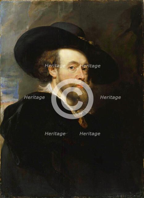 'Self-portrait', 1623.  Artist: Peter Paul Rubens