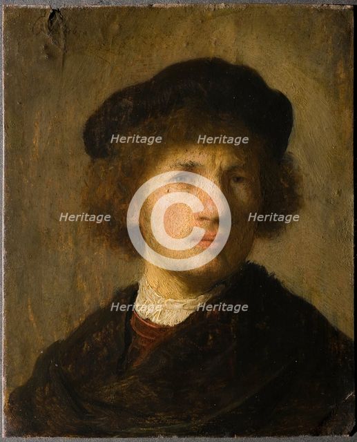 Self-Portrait, 1630. Artist: Rembrandt van Rhijn (1606-1669)