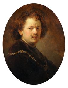 Self Portrait 1633. Artist: Rembrandt Harmensz van Rijn