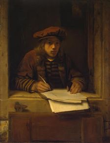 Self-Portrait, 1647. Creator: Samuel van Hoogstraten
