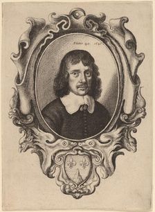 Self-Portrait, 1647. Creator: Wenceslaus Hollar