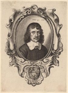 Self-Portrait, 1647. Creator: Wenceslaus Hollar