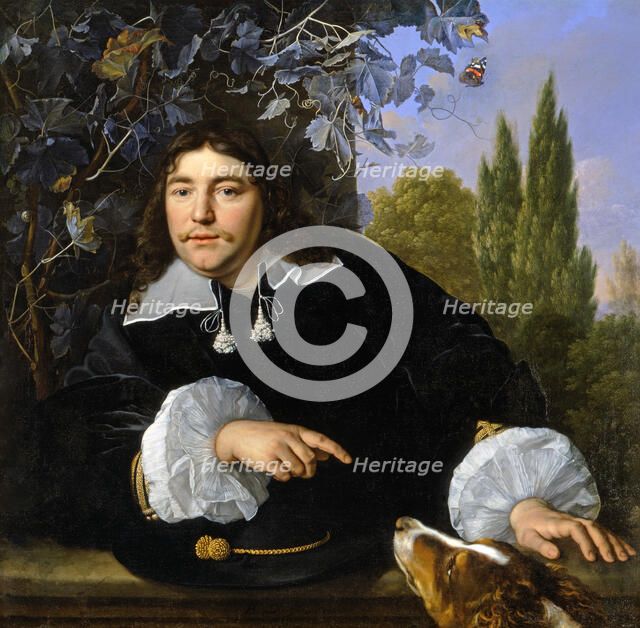 Self-Portrait, 1655. Artist: Helst, Bartholomeus van der (1613-1670)