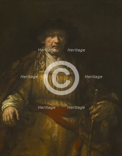 Self-Portrait, 1658. Artist: Rembrandt van Rhijn (1606-1669)