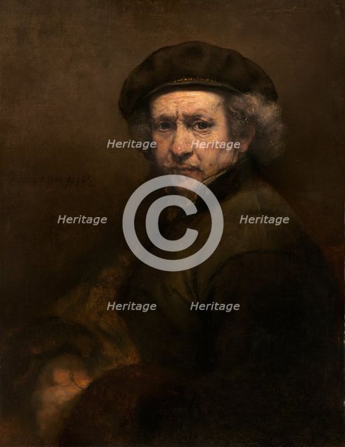 Self-Portrait, 1659. Creator: Rembrandt Harmensz van Rijn.