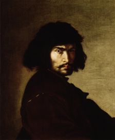 Self-Portrait, 1650s. Creator: Salvator Rosa