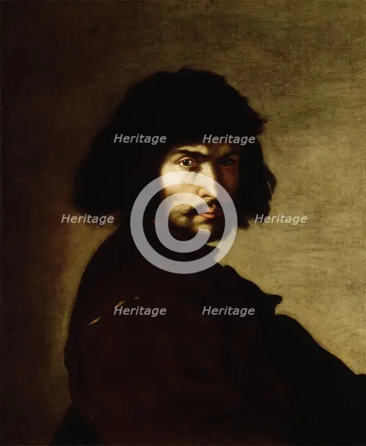 Self-Portrait, 1650s. Creator: Salvator Rosa.