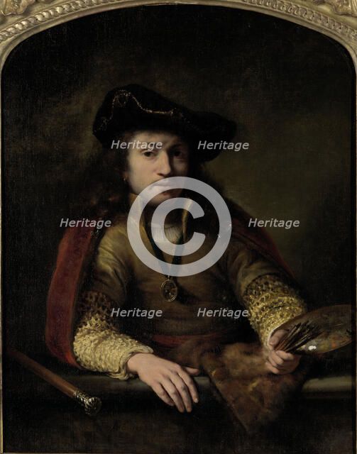 Self-Portrait, 1653. Creator: Bol, Ferdinand (1616-1680).