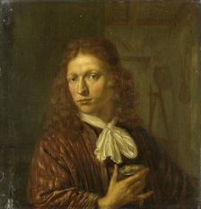 Self Portrait, 1660-1680. Creator: Johannes van Haensbergen