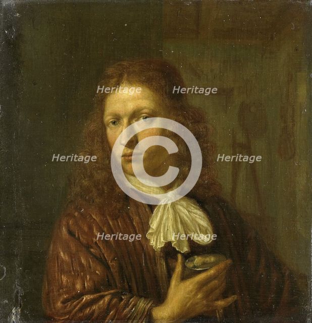 Self Portrait, 1660-1680. Creator: Johannes van Haensbergen.
