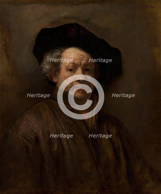 Self-Portrait, 1660. Creator: Rembrandt Harmensz van Rijn.