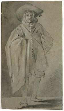 Self-portrait 1660s. Artist: Moses ter Borch