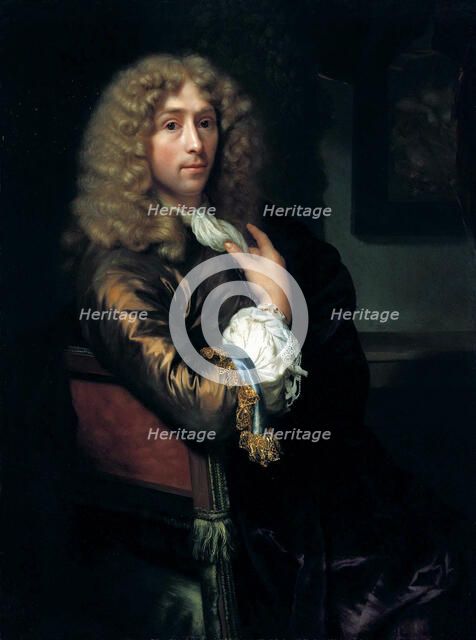 Self-Portrait, 1679. Creator: Schalcken, Godfried Cornelisz (1643-1706).