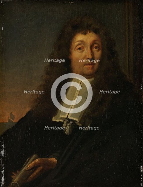 Self-Portrait, 1690-1708. Creator: Ludolf Bakhuizen.