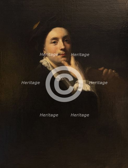 Self-portrait, 1714. Creator: Delyen, Jacques-François (1684-1761).