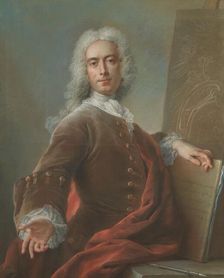 Self-Portrait, 1734. Creator: Charles-Antoine Coypel