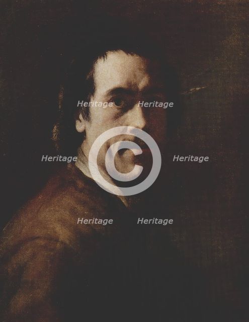 Self-Portrait, 1735. Creator: Christian Seybold.