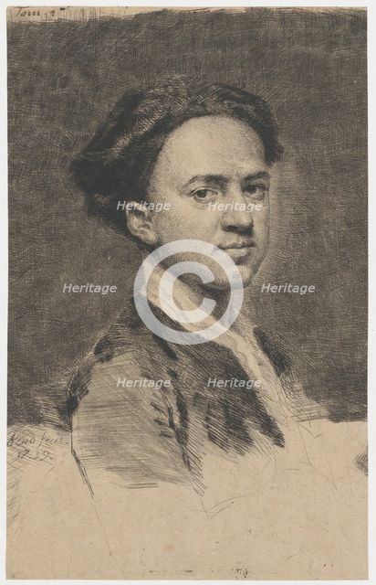 Self-Portrait, 1739. Creator: Arthur Pond.